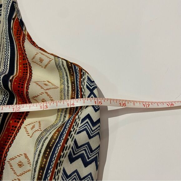 Hem & Thread Boho Hippie Sleeveless Lace Open Back Romper Women's Size Medium - Picture 16 of 16